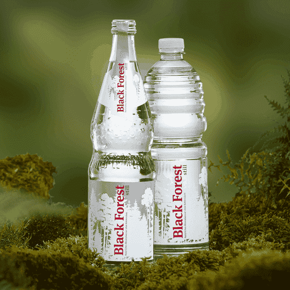Natürliches Mineralwasser