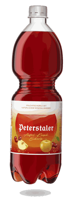 Flaschenabbildung Peterstaler Apfel-Kirsch-Schorle